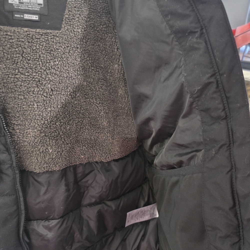 Carhartt WOMEN'S Black Insulated Hooded Jacket - Picture 4 of 7